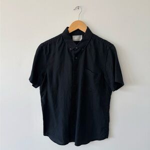 Everlane Black Linen Shirt